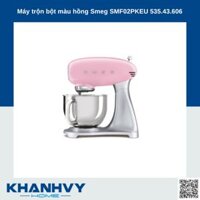 Máy trộn bột màu hồng Smeg SMF02PKEU 535.43.606