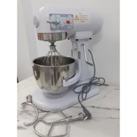 Máy trộn bột máy đánh trứng cỡ lớn đa năng bát inox 5 lít máy trộn bột đánh kem làm bánh tiện dụng