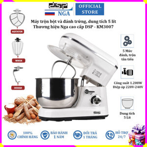 Máy trộn bột và đánh trứng 5 lít cao cấp DSP KM3007