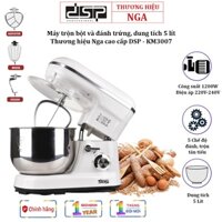 Máy trộn bột và đánh trứng 5 lít cao cấp DSP KM3007 có 5 tốc độ đánh khác nhau
