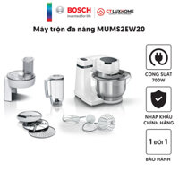 Máy trộn đa năng Bosch MUMS2EW20 700W, 220V, 50/60 Hz, Màu trắng