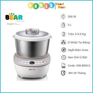 Máy trộn nhào bột và ủ bột tự động Bear HMJ-A50B1