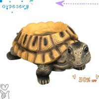 Máy trồng cây mọng nước rùa OYPESERG12, thân thiện với môi trường ​Chậu hoa hình rùa Mini, nhựa trang trí chất lượng cao Giá đỡ cây cảnh sống động như thật để bàn