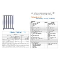 Máy trồng rau khí canh trụ đứng Ero-farm I5 là hệ thống trồng rau sạch tại nhà, gồm 5 trụ kiểu chữ i