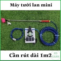 máy tưới lan mini cần rút 1m2