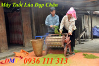 Máy Tuốt Lúa Đạp Chân