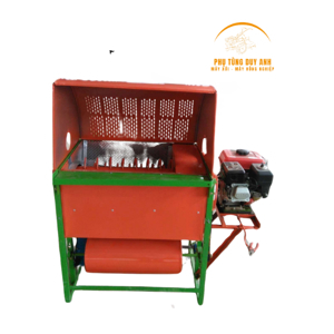 Máy tuốt lúa mini