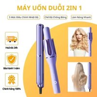 Máy Uốn Duỗi Mini 2In1 YAMAZAKI Máy Duỗi Tóc 30W Không Làm Hỏng Tóc Máy Duỗi Tóc 5000W Ion Âm