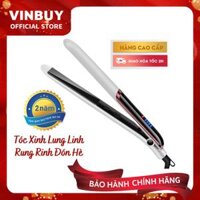 Máy UỐN, ÉP, LÀ Tóc Đa Năng 3 Trong 1 Cao Cấp Sang Trọng Kiểu Hàn Quốc - Kết Hợp Duỗi, Uốn, Tao Kiêu Toc Thông Minh  Dùng Cho Salon Tóc &amp; Tại Nhà  Chính Hãng VinBuy Tùy Chọn 2 Màu Trắng Đen - Trắng