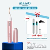 Máy Uốn Mi Cong Bằng Nhiệt Touch Beauty, Làm Nóng Mi, Uốn, Chải Mi Nhanh Chóng, Dùng Pin