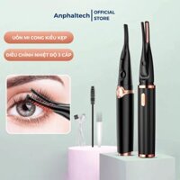 Máy Uốn Mi Nhiệt MJ9822, Máy Uốn Mi Bằng Nhiệt Làm Cong Mi Tự Động Sạc Điện Cổng USB, Có Tích Hợp Kẹp Mi Thế Hệ Mới 2022 - 1 Rãnh Nhiệt-Trắng