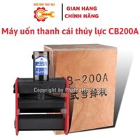 Máy uốn thanh đồng thủy lực CB200A-Uốn rộng 200mm dày 12mm-Bảo hành 6 tháng