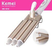 Máy uốn tóc 3 trục Kemei 1010