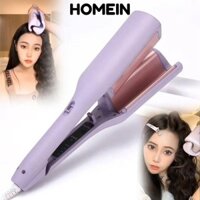 Máy uốn tóc cuộn trứng HOMEIN, Máy uốn tóc cuộn trứng Ionic 32mm hình chữ V, Máy uốn tóc hình chữ V nhanh 4 bánh răng gợn nước nhanh