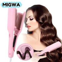 Máy uốn tóc cuộn trứng MIGWA, Máy uốn tóc cuộn trứng gợn sóng nước nhanh, Máy uốn tóc hình chữ V chuyên nghiệp nhanh 4 bánh răng hình chữ V