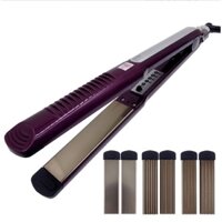 Máy uốn tóc, duỗi, bấm xù, tạo kiểu tóc đa năng 4 in 1 có mức điều chỉnh