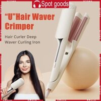 Máy uốn tóc GODD Máy uốn tóc thời trang Máy uốn tóc 32mm Cây đũa phép uốn tóc bằng nhựa để tạo kiểu tóc Sử dụng