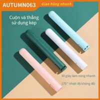 Máy uốn tóc không dây USB Mini duỗi cầm tay Dụng cụ tạo kiểu cho khô Autumn063