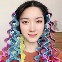 ✨Máy uốn tóc không làm tổn thương Ống uốn tóc Máy cuộn tóc gợn nước Perm Lười Sóng uốn tự động Uốn tóc khi ngủ 25.3.24
