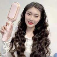 Máy Uốn Tóc Làm Xoăn Sóng Nước 2 Trục Size 32mm Cao Cấp D32 (Tặng Lược Và Kẹp)