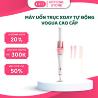 Máy Uốn Tóc Làm Xoăn Tự Động VIVID&VOGUE Tặng Kèm Lược - Kẹp Tóc UT1 DETI SHOP