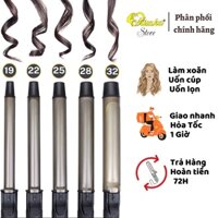 Máy uốn tóc làm xoăn xoay trục Hàn Quốc
