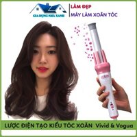 Máy Uốn Tóc, Lược Điện Làm Xoăn Tóc 360 Độ Vivid & Vogua Chuyên Nghiệp,Giúp Tạo kiểu đẹp Shop Change Gia Dụng Thông Minh