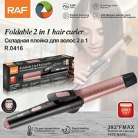 Máy uốn tóc , Máy duỗi tóc thẳng , Máy ép tóc làm xoăn RAF R0416 máy tạo kiểu tóc như salon C191