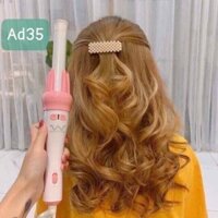 Máy Uốn Tóc - Máy làm tóc xoăn giả nhanh chóng, dễ dàng không làm khô tóc, giữ nếp
