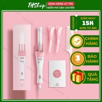 Máy uốn tóc mini tự động xoăn gợn sóng vivid vogue THSHOP, máy làm tóc xoăn mini cuốn tóc bấm tóc gợn sóng giá rẻ