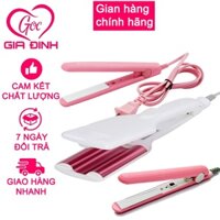 Máy uốn tóc sóng nước Hàn Quốc 1029 + Máy Là thẳng mini+ Máy bấm xù mini