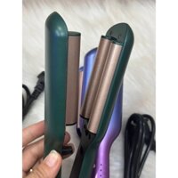 máy uốn tóc sóng nước trục đôi, máy bấm tóc gợn sóng, dập xoăn