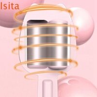 Máy uốn tóc sóng sâu ISITAFTB, Máy uốn tóc cuộn trứng 4 có thể điều chỉnh nhiệt độ, Gốm di động Làm nóng nhanh Dụng cụ tạo kiểu nhanh lâu trôi tại nhà