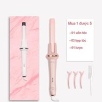 Máy uốn tóc tự động 2 chiều trục gốm sứ khuếch tán ion âm mềm tóc giữ nếp lâu giúp bảo vệ tóc -Có BH