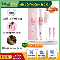 máy uốn tóc tự động Máy uốn tóc xoăn tự động chất liệu gốm sứ đường kính uốn 28mm máy uốn tóc, BH 12 tháng - BEESHOP