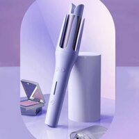 Máy uốn tóc tự động xoay 360 độ phong cách Hàn Quốc có nút điều chỉnh nhiệt độ phù hợp giúp bảo vệ tóc tránh hư tổn