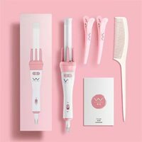 Máy Uốn Tóc VIVID&VOGUE Trục Xoay Tự Động Tặng Kèm Lược Và Kẹp Tóc UT01