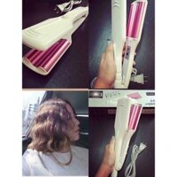 Máy uốn tóc xoăn, bấm sóng tạo kiểu sóng nước Hàn quốc LC1029 video ảnh thật 100% bảo hành 6 tháng