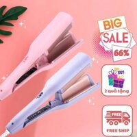 Máy Uốn Tóc Xoăn Hippie 32mm 2 Trục Máy Làm Xoăn Tóc