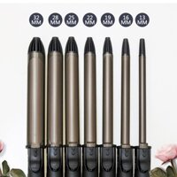 Máy uốn tóc xoăn lọn cao cấp Hàn Quốc 8137 chỉnh nhiệt chuẩn salon tóc xoay trục 360 độ