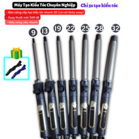 Máy Uốn Tóc Xoăn Lọn Xoay Trục 360 Độ Máy Làm Xoăn Tóc Nhiều Size Hàn Quốc