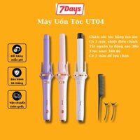 Máy uốn tóc xoăn tự động 28mm 7Days Smile Automatic Curler cao cấp kiểu Hàn Quốc UT04