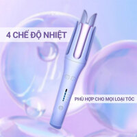 Máy Uốn Tóc Xoăn Tự Động Trục Uốn 32mm Công Nghệ Xoay 1 Chạm