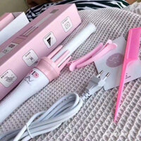 Máy uốn tóc xoăn tự động UNPUBLIC HF-05 chất liệu gốm sứ đường kính uốn 28mm