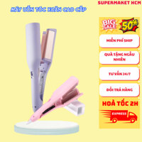 Máy Uốn Tóc Xoăn tự động Hippie 32mm Chất Liệu Gốm Sứ Ceramic Máy Làm Xoăn Sóng Nước...