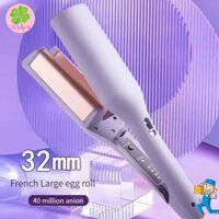 Máy Uốn Xoăn Tóc Sóng Nước Nhiều Chế Độ Chỉnh Nhiệt, Nóng Nhanh Tạo Kiểu Dáng Đa Dạng, Không Khô Tóc