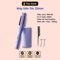 Máy Uốn Xoăn Tóc Tự Động Xoay 360 Độ- 4 Mức Nhiệt Trục Uốn 32mm UT03
