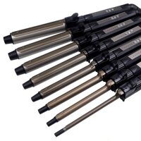 Máy Uốn Xoăn Trục Xoay Nhiều SIZE Nhiều Kiểu Tóc Khác Nhau, Điều Chỉnh 5 Mức Nhiệt