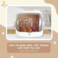 Máy úp bình sữa , tiệt trùng và sấy khô tia UVC Moaz Bébé 20L - MB044 MB-044/ Máy tiệt trùng núm ti giả tia UVC MB045