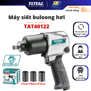 Máy vặn bu lông dùng khí nén Total TAT40122